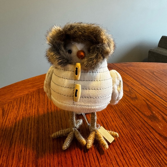 2017 Featherly Friend Puffer Coat Bird - Picture 1 of 5
